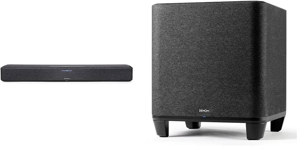 Amazon.com: Denon Home Sound Bar 550 + Wireless Subwoofer Bundle
