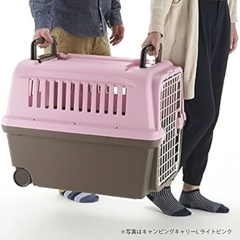 Amazon | リッチェル キャンピングキャリー L ダークブラウン サイズ