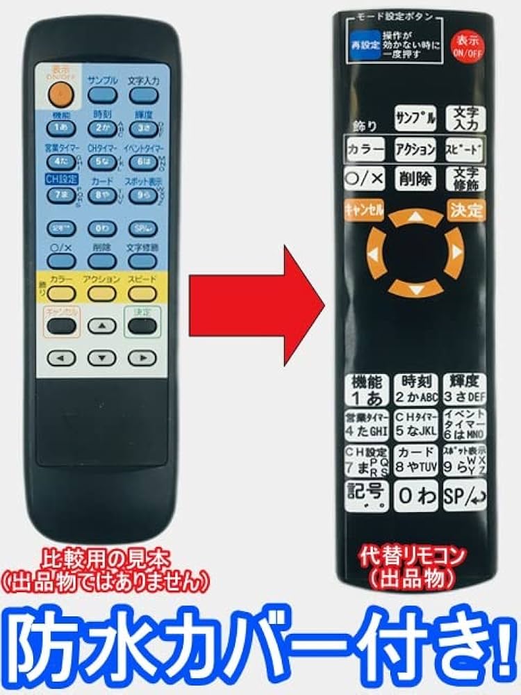 TOWA・LED表示機用リモコン・TR01-V1・取扱説明書 LED電光看板 キャク