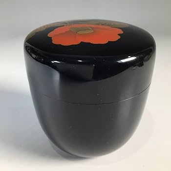 Amazon.co.jp: N727 棗 『輪島塗』『平野涛山作』『螺鈿』『椿蒔絵