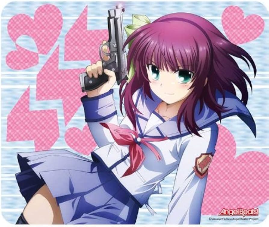 Amazon.co.jp: 3Dマウスパッド Angel Beats! ゆり : パソコン・周辺機器