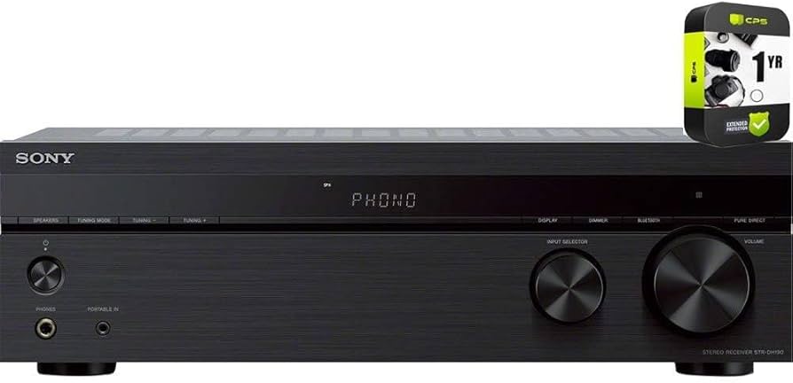 Amazon.com: Sony STRDH190 2-Ch Stereo Receiver with Phono Inputs