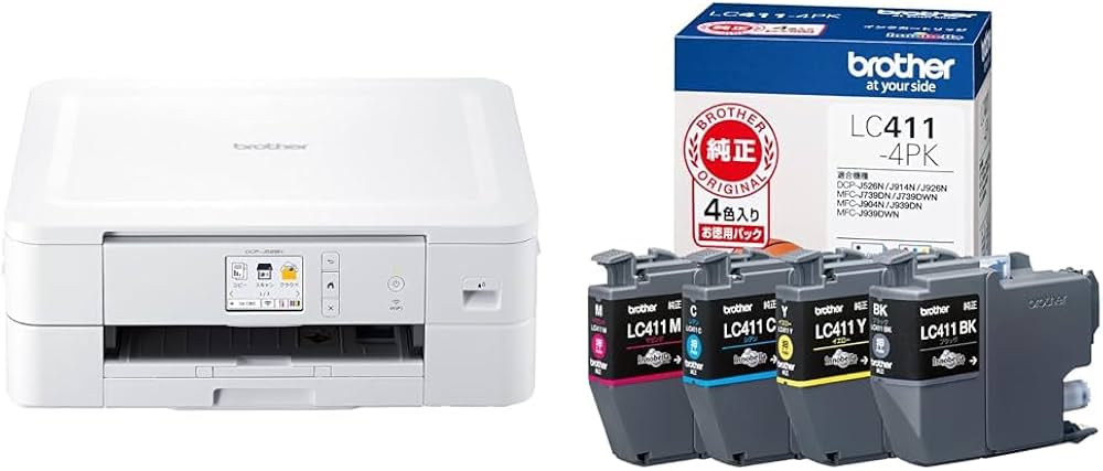 Amazon.co.jp: ブラザー プリンター A4インクジェット複合機 DCP-J528N