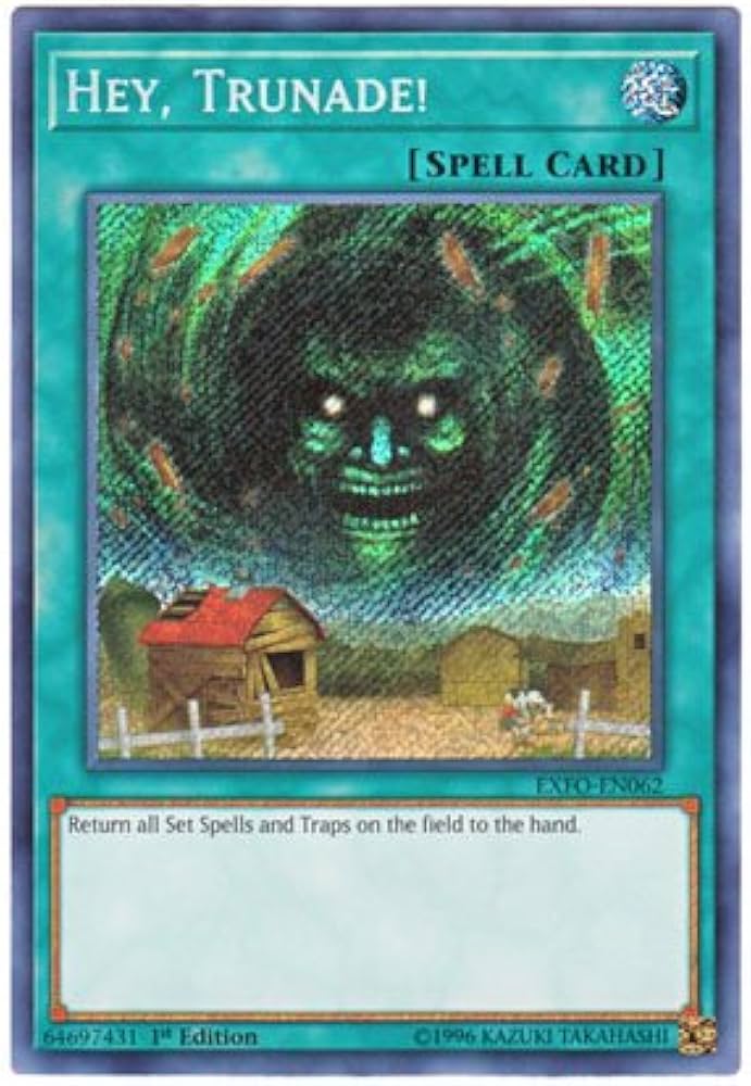 Amazon.co.jp: 遊戯王 英語版 EXFO-EN062 Hey, Trunade! 局所的