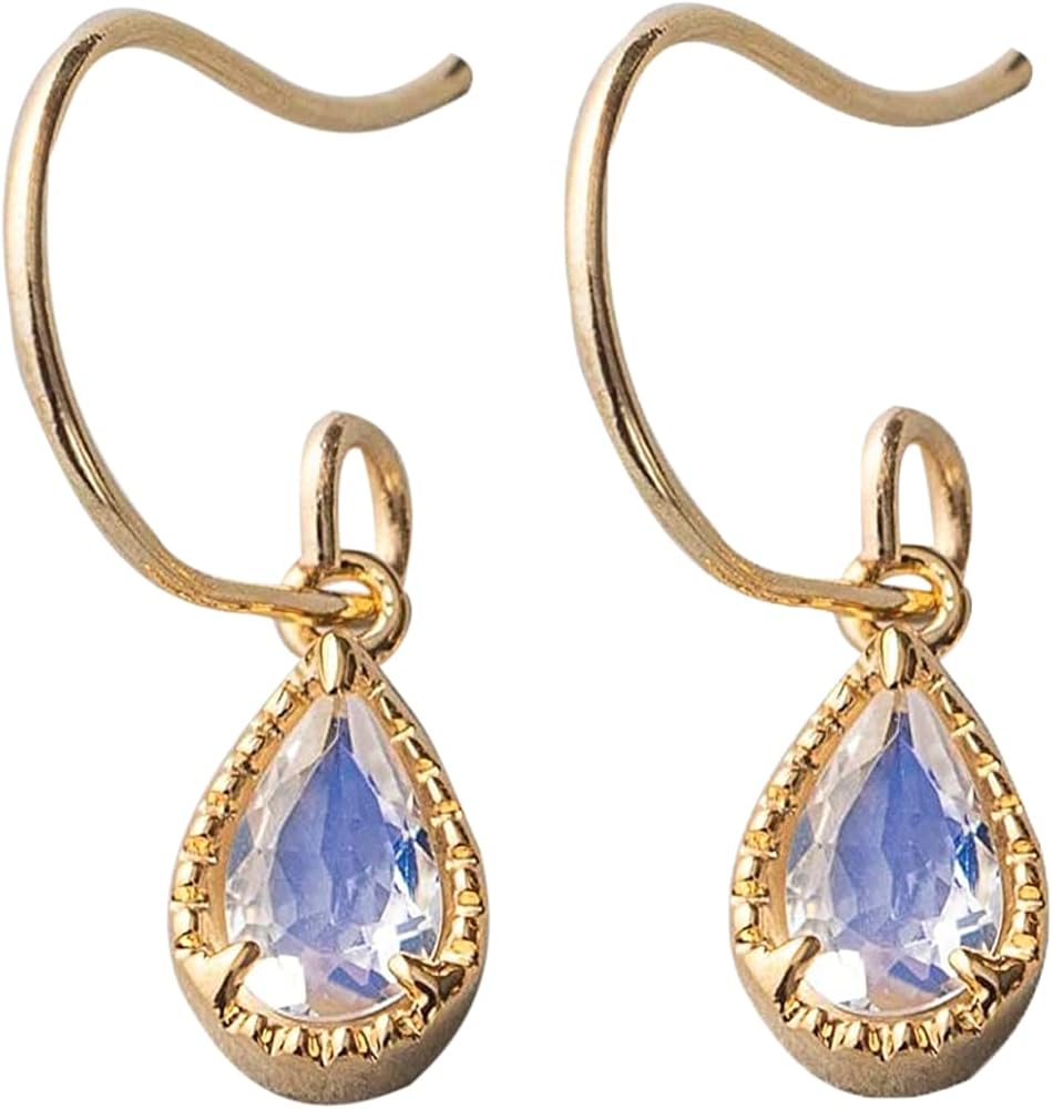 Amazon | (エテ) ete ナチュラルストーン ドロップ ピアス 871837