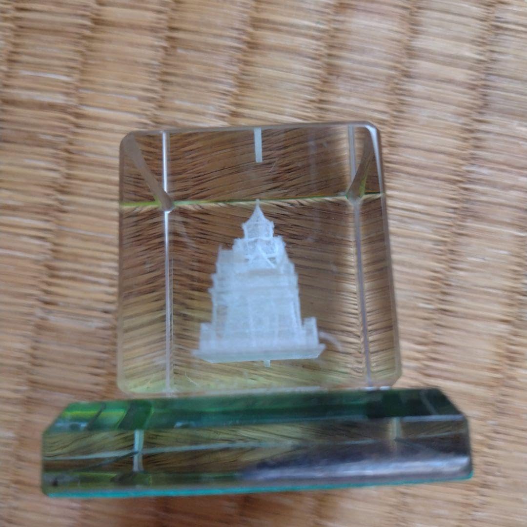 姫路城 クリスタル彫刻 姫路城 クリスタル彫刻 姫路城 クリスタル彫刻