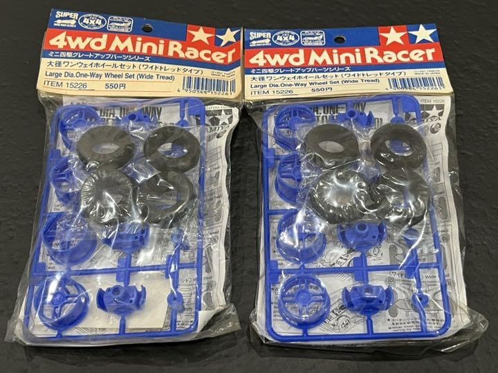 G6023]レーサーミニ四駆初代ワンウェイホイールセットタミヤ