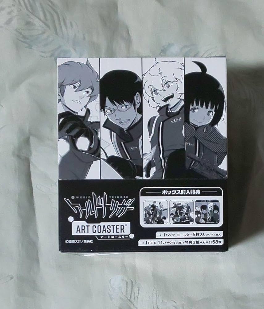 ワールドトリガー アートコースター 第一弾&第二弾 BOX ワールド