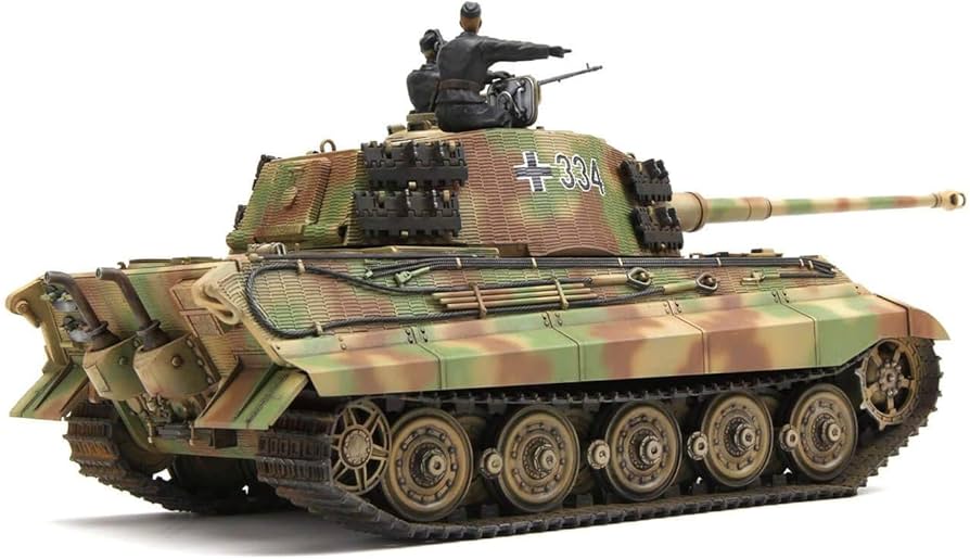 Amazon | モンモデル 1/35 ドイツ重戦車 キングタイガー ヘンシェル