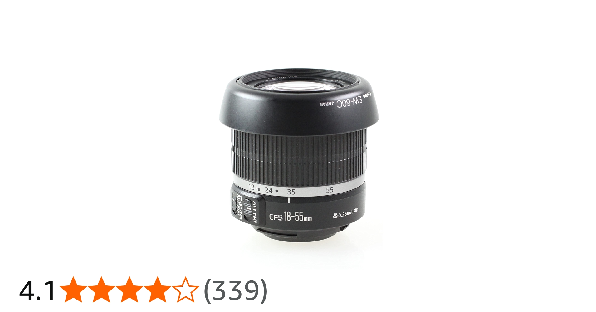 Amazon.co.jp: Canon 標準ズームレンズ EF-S18-55mm F3.5-5.6 IS APS-C