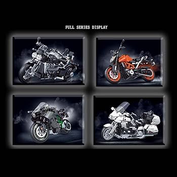 Amazon.co.jp: テクニック バイク組み立てセット 949ピース モデル