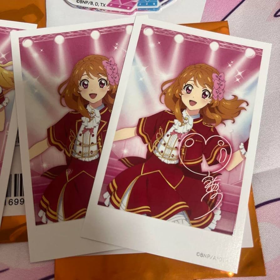 映画 アイカツ プリパラ 入場特典 真中らぁら 大空あかり サイン入り