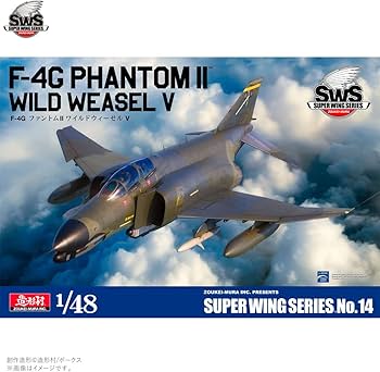 Amazon | ボークス 造形村 SWS 1/48 F-4G ファントムII ワイルド
