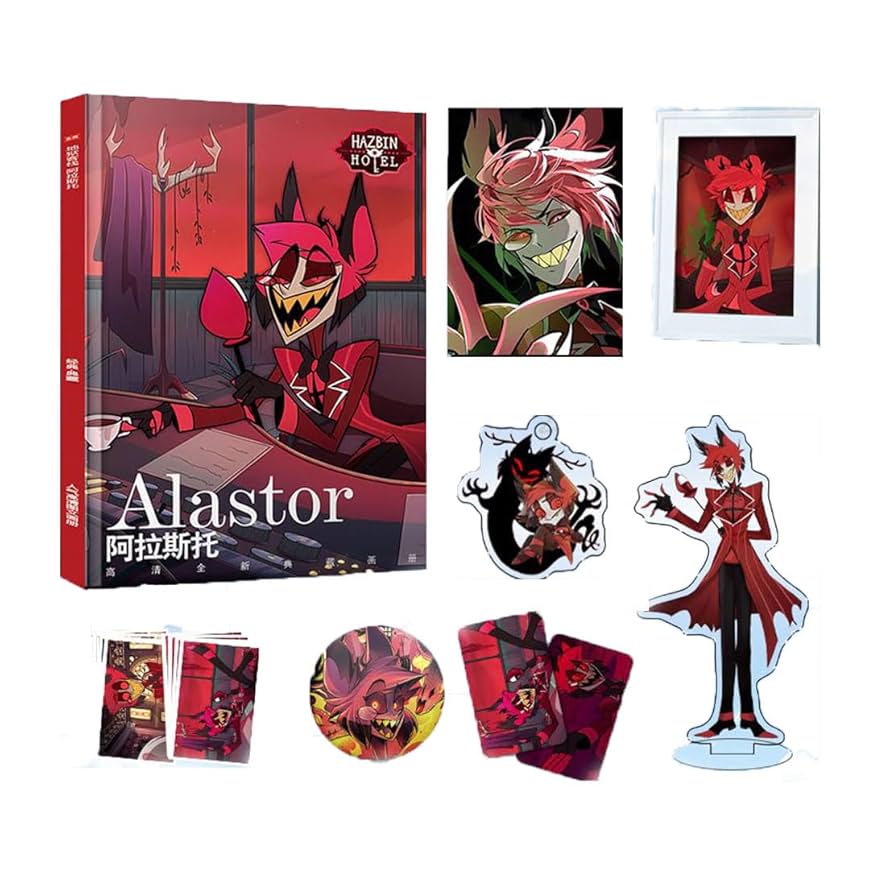 ハズビンホテル アラスター アクリルキーホルダー 公式 バレンタイン