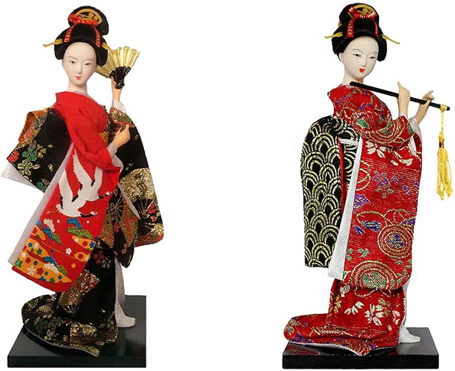 Amazon.co.jp: 日本人形 舞踊 舞妓芸者人形モデル オリエンタルドール
