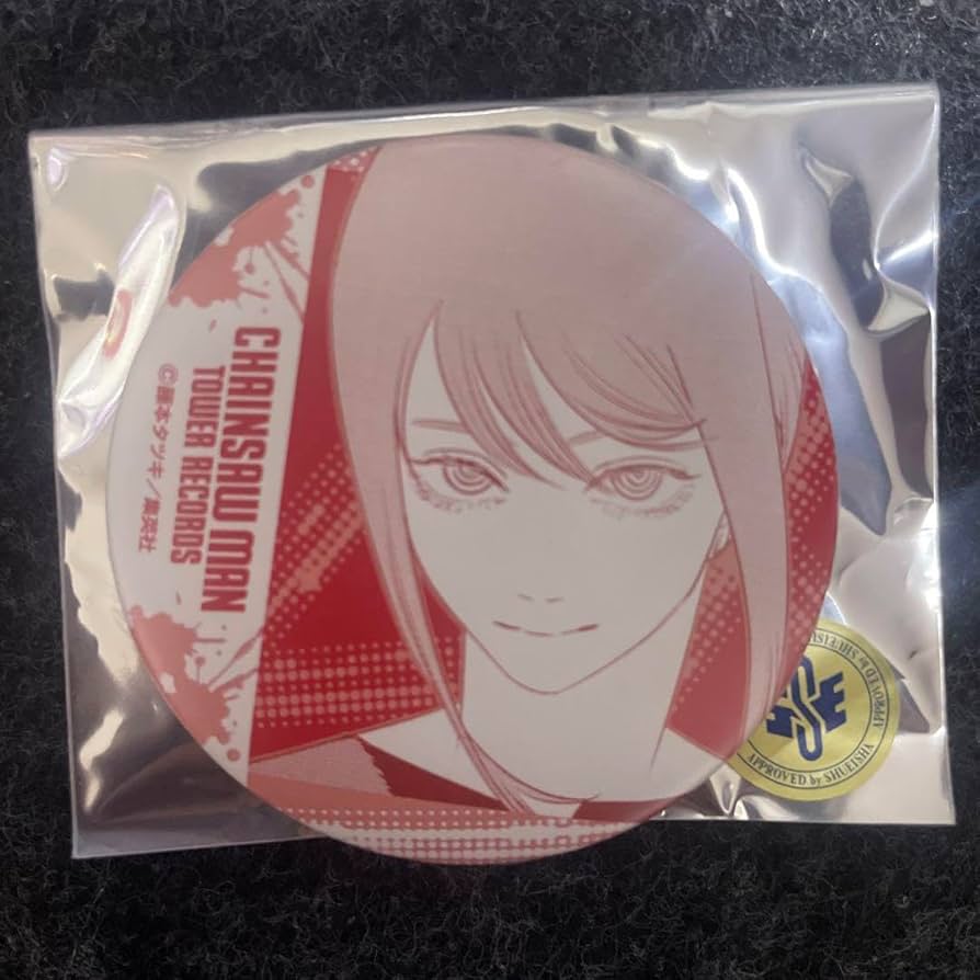 Amazon.co.jp: チェンソーマン タワレコ 缶バッジ マキマ : おもちゃ