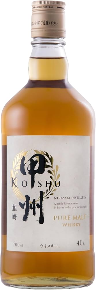 Amazon.co.jp: 甲州韮崎ウイスキー ピュアモルト 瓶 [ ウイスキー 日本