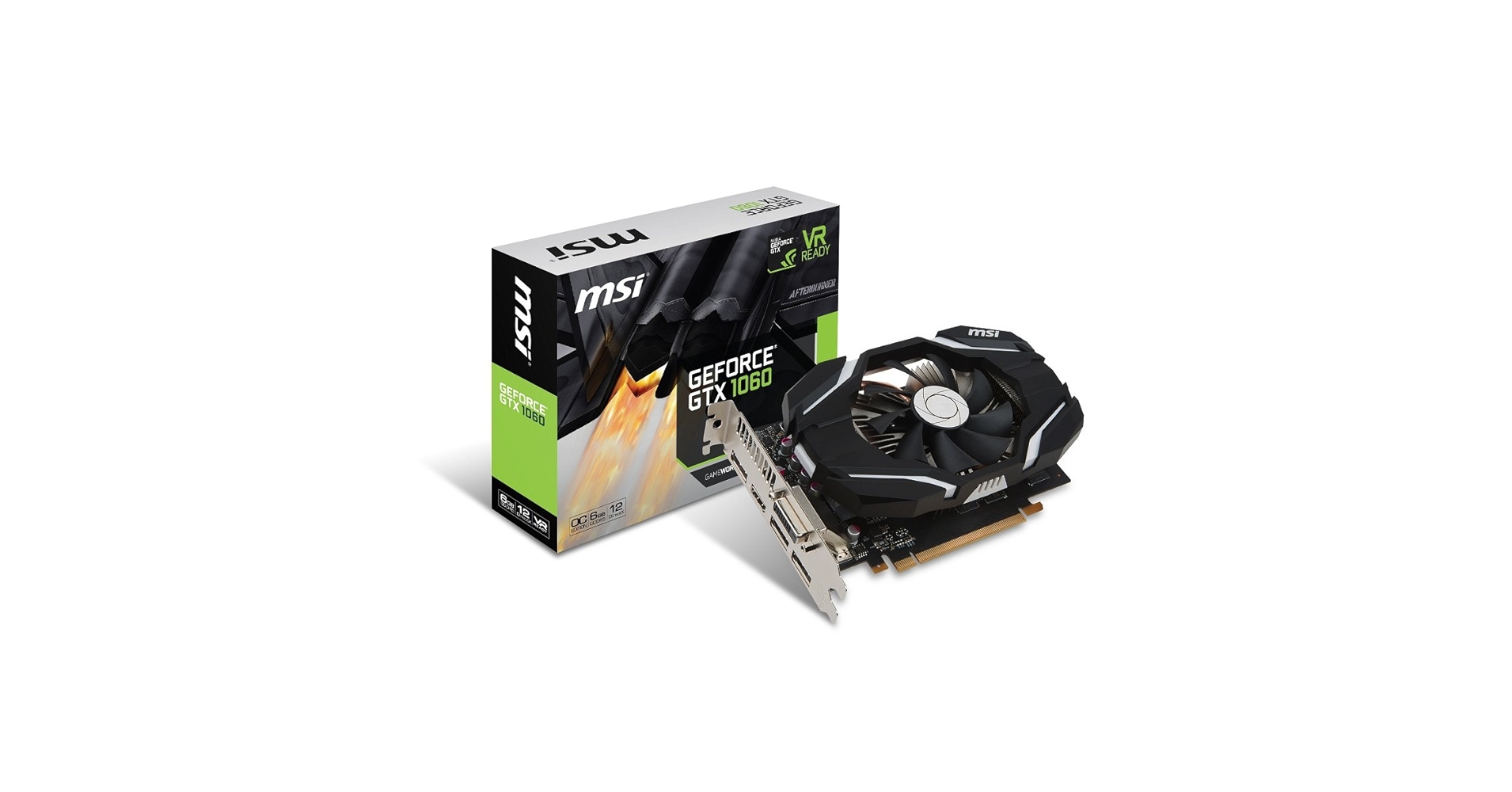 グラフィックボード・グラボ・ビデオカード MSI GeForce GTX 1060 AERO