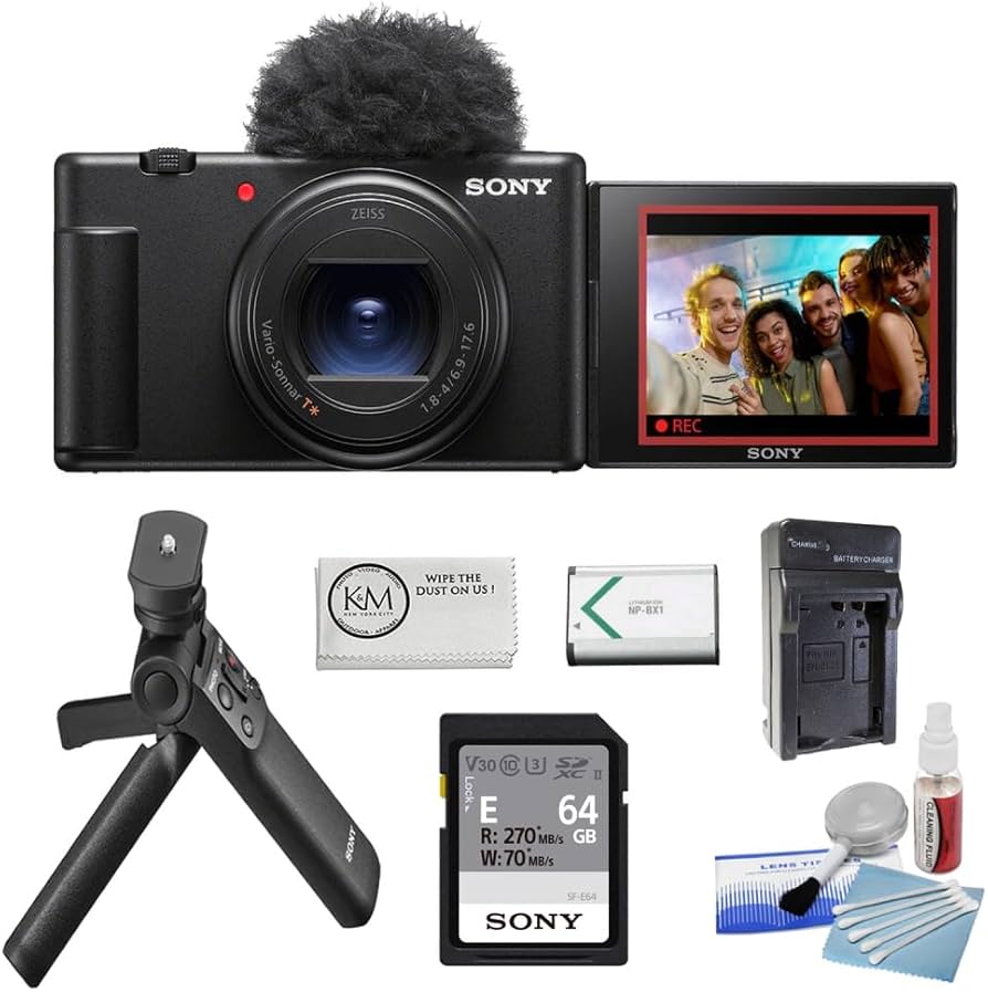 Amazon.com : Sony ZV-1 II Digital Camera | Black Bundled with Sony