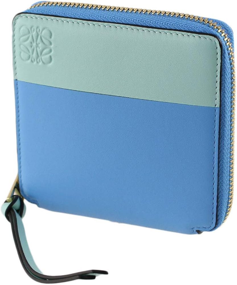 Amazon | [ロエベ] レディース 折り財布 ブルーマルチ系 109.10.M88