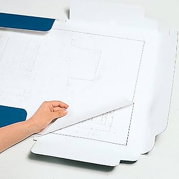 Amazon | キングジム ボックス ファイル 図面ファイル A1 青 1171-B