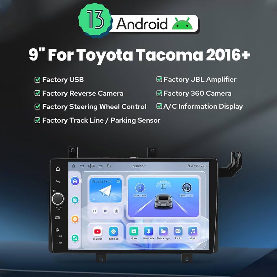 Amazon.com: JOYING Car Stereo for Toyota Tacoma 2016-2022 Android