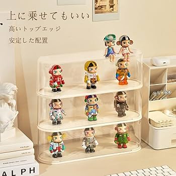 Amazon｜3個入り 一度に3つ手に入れる フィギュアケース ディスプレイ