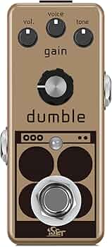 Amazon.com: ISET Dumble Overdrive Pedal Analog Mini Single Guitar