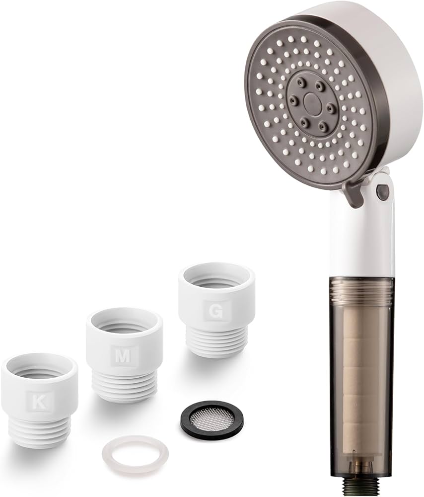 Amazon.co.jp: OFFO シャワーヘッド 手元止水 浄水カートリッジ 多種