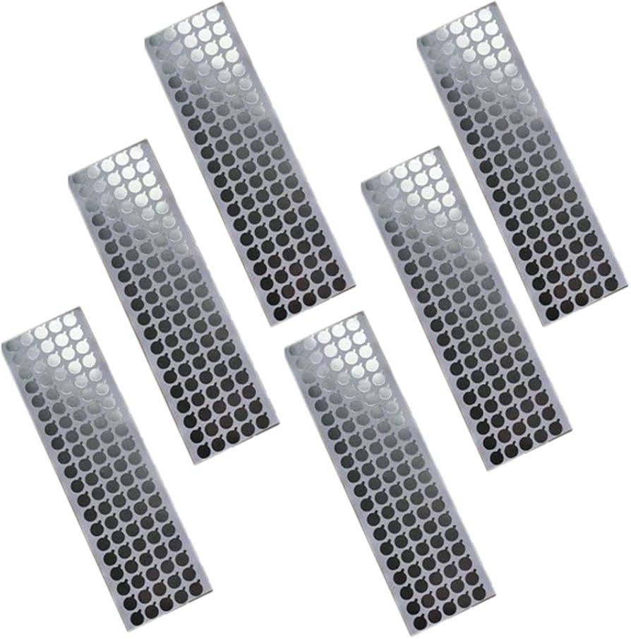 Amazon.co.jp: Lasenersm 600枚 11mm アルミホイルフィルムステッカー