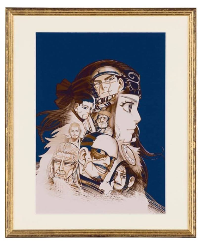 専用】ゴールデンカムイ 額装複製原画 245話 カラー扉 センターカラー