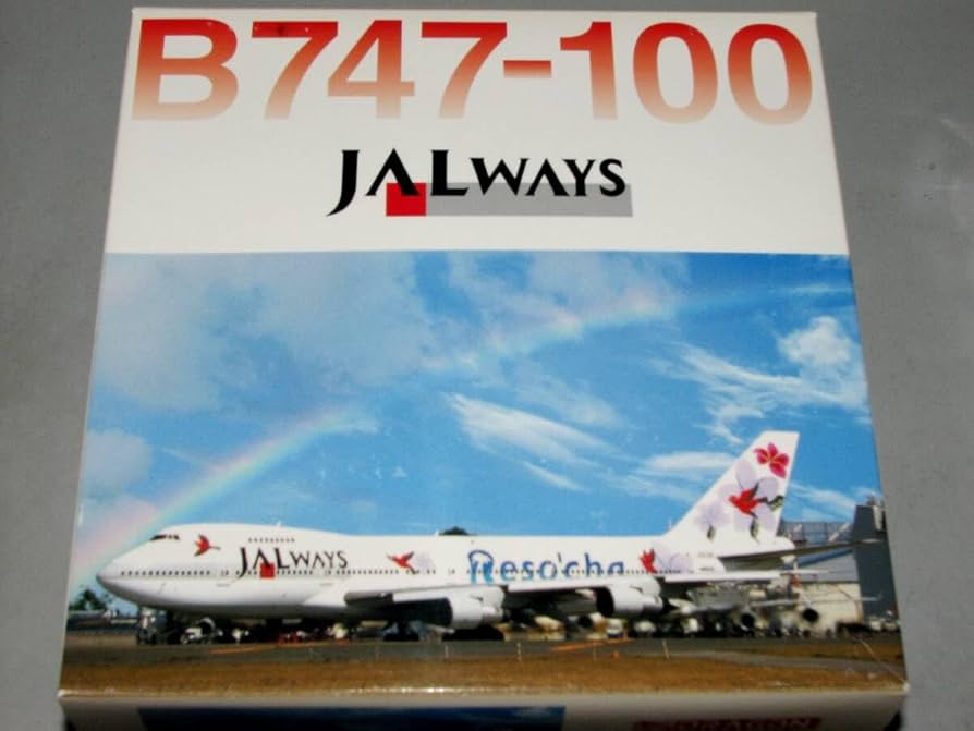 phoenix Boeing 747 JALリゾッチャ 1/300特別塗装貴重品 phoenix