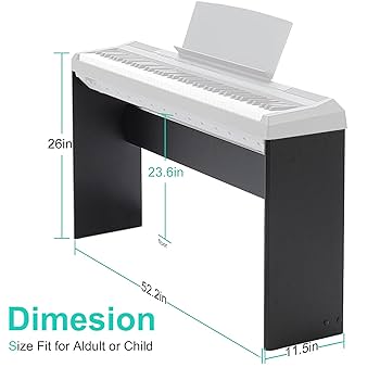 YAMAHA ヤマハ 電子ピアノ用スタンド L-85S シルバー L-85 - Overview