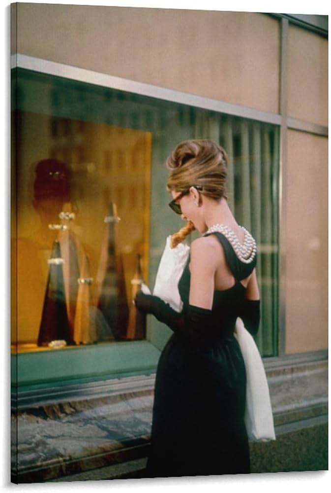 ティファニーで朝食を 壁掛けポスター(額縁入り) ティファニーで朝食を