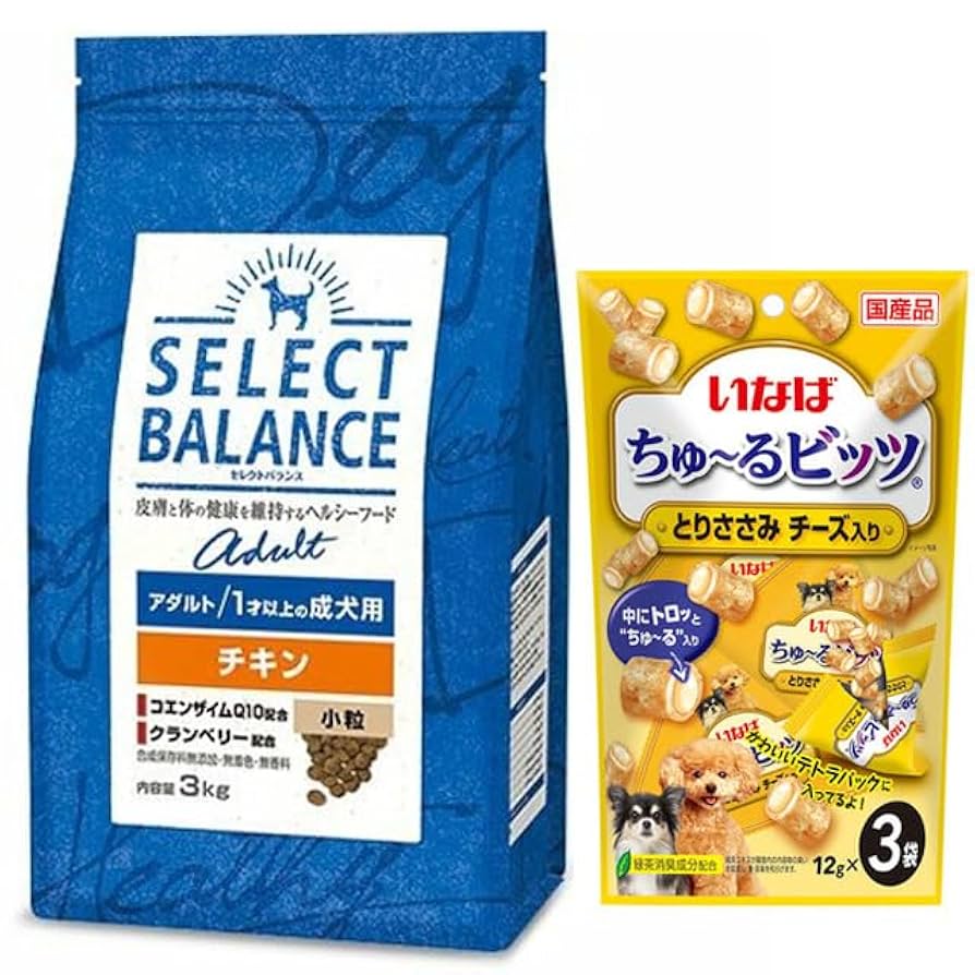 セレクトバランス アダルト 成犬用 チキン 小粒3kg SELECT BALANCE