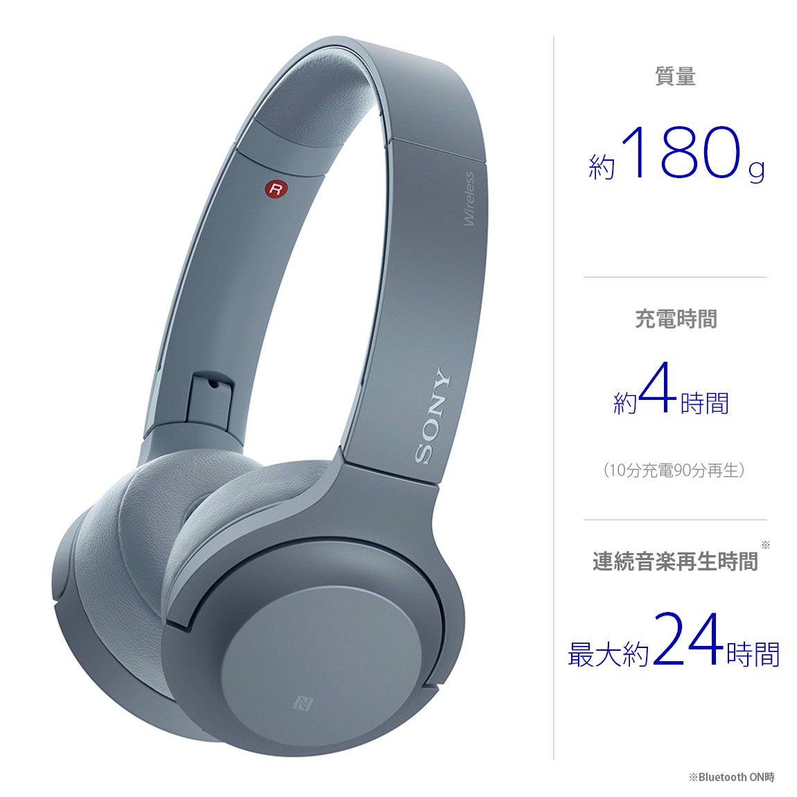Amazon.co.jp: ソニー ワイヤレスヘッドホン h.ear on 2 Mini Wireless