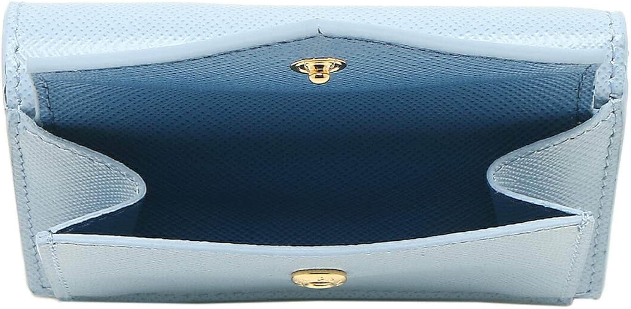 Amazon | [Prada] [プラダ] 三つ折り財布 サフィアーノメタルオロ