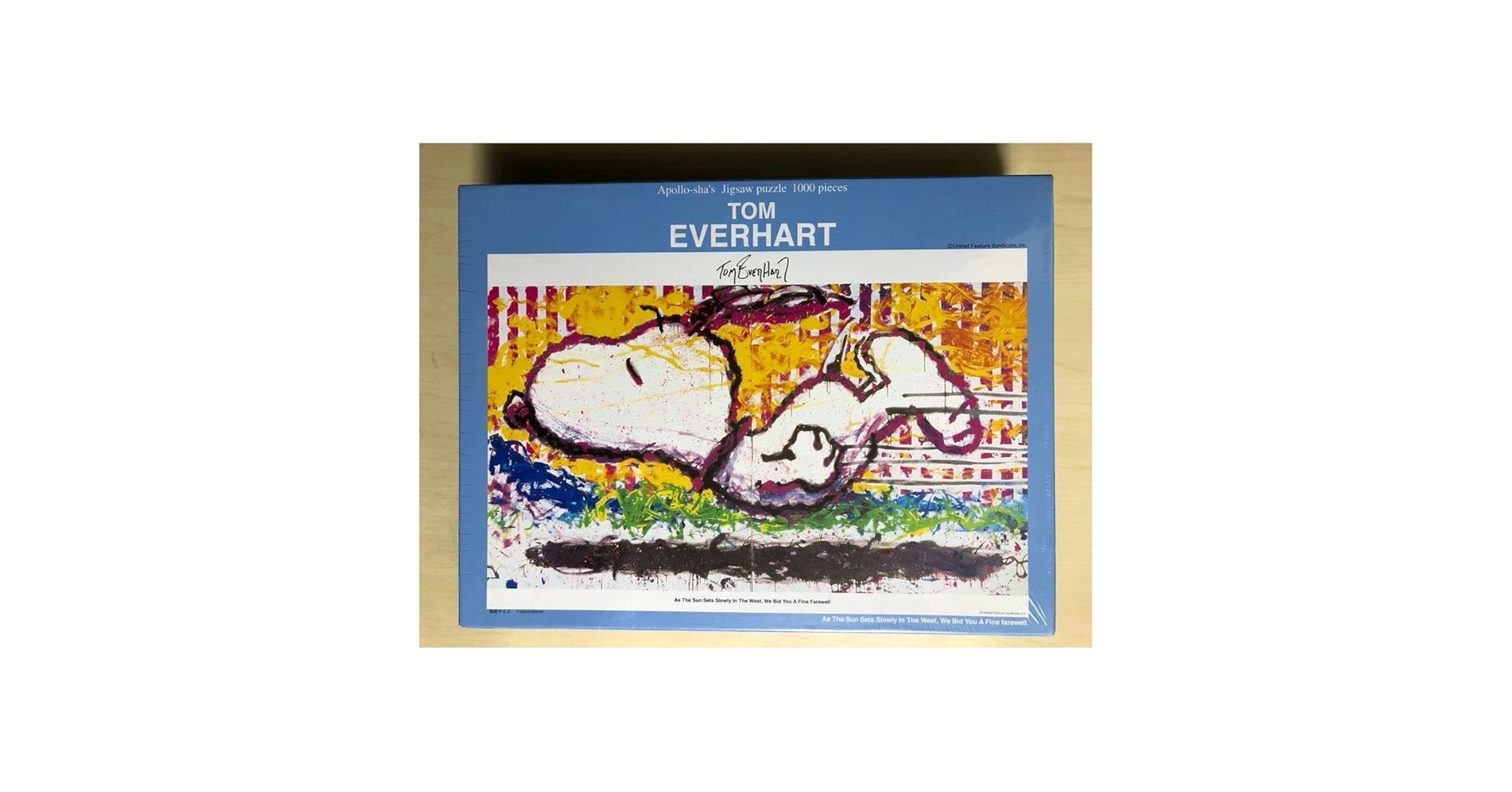 超貴重品！ スヌーピー トム・エバハート パズル イッツザハット