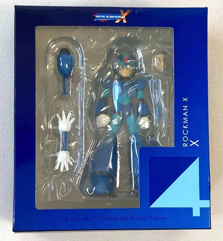 A15 未開封 千値練 4インチネル ロックマン 4インチネル ロックマンX