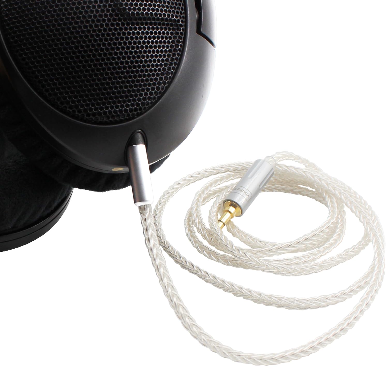 Amazon.com: Youkamoo 3.5mm Silver Plated Copper Braided