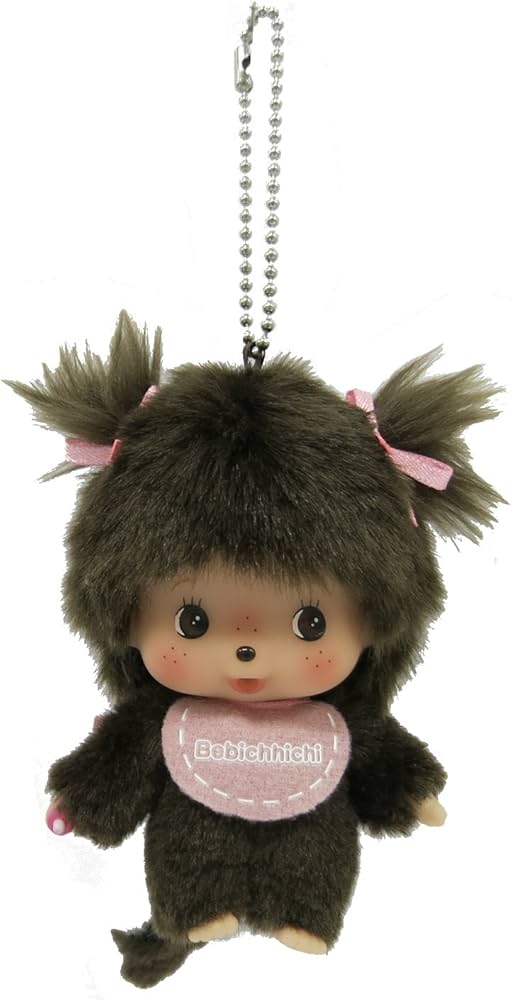 Amazon.co.jp: モンチッチ 顔でかベビチッチ キーチェン 女の子 SS