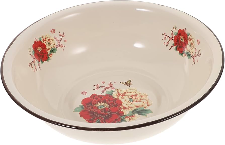 Amazon.co.jp: Zerodeko 1Pc ホーロー 洗面器 ヴィンテージ カップ