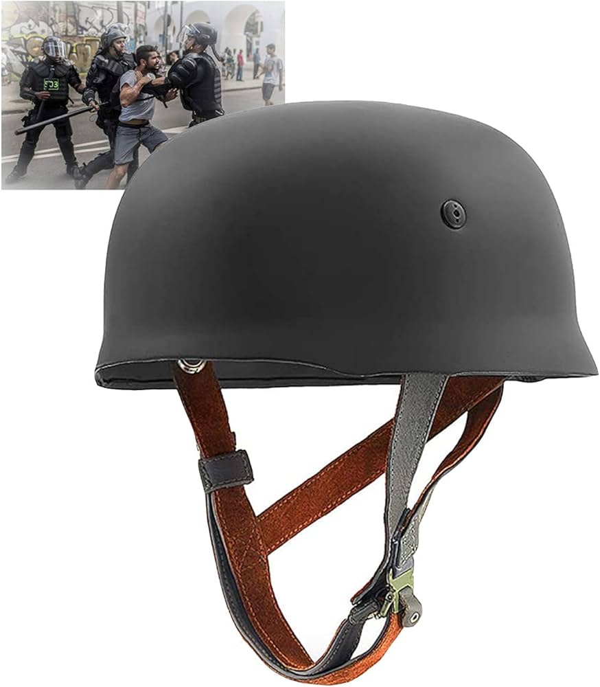Amazon.co.jp: M38ドイツ製ヘルメット、空挺部隊用の防爆ヘルメット