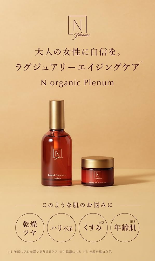 Amazon.co.jp: N organic Plenum Deep Hold Cream, Night Care, 1.6 oz