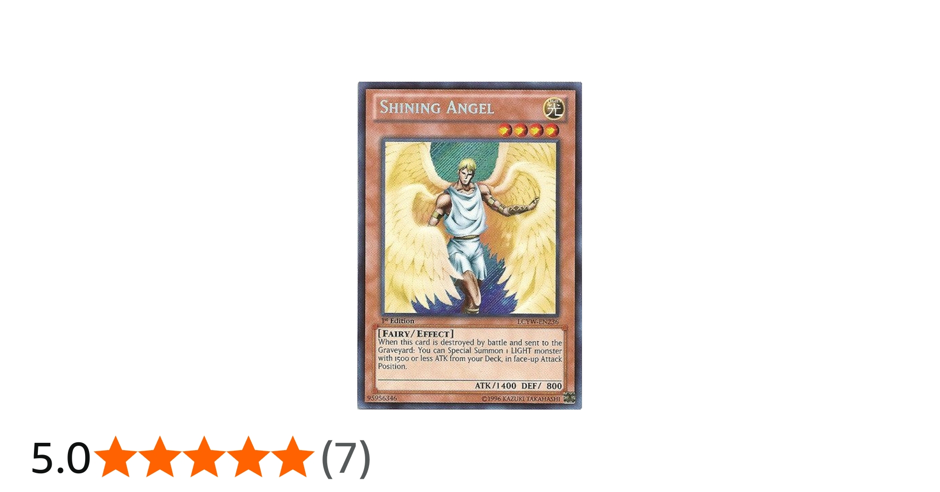 YU-GI-OH! - Shining Angel (LCYW-EN236) - Legendary Collection 3