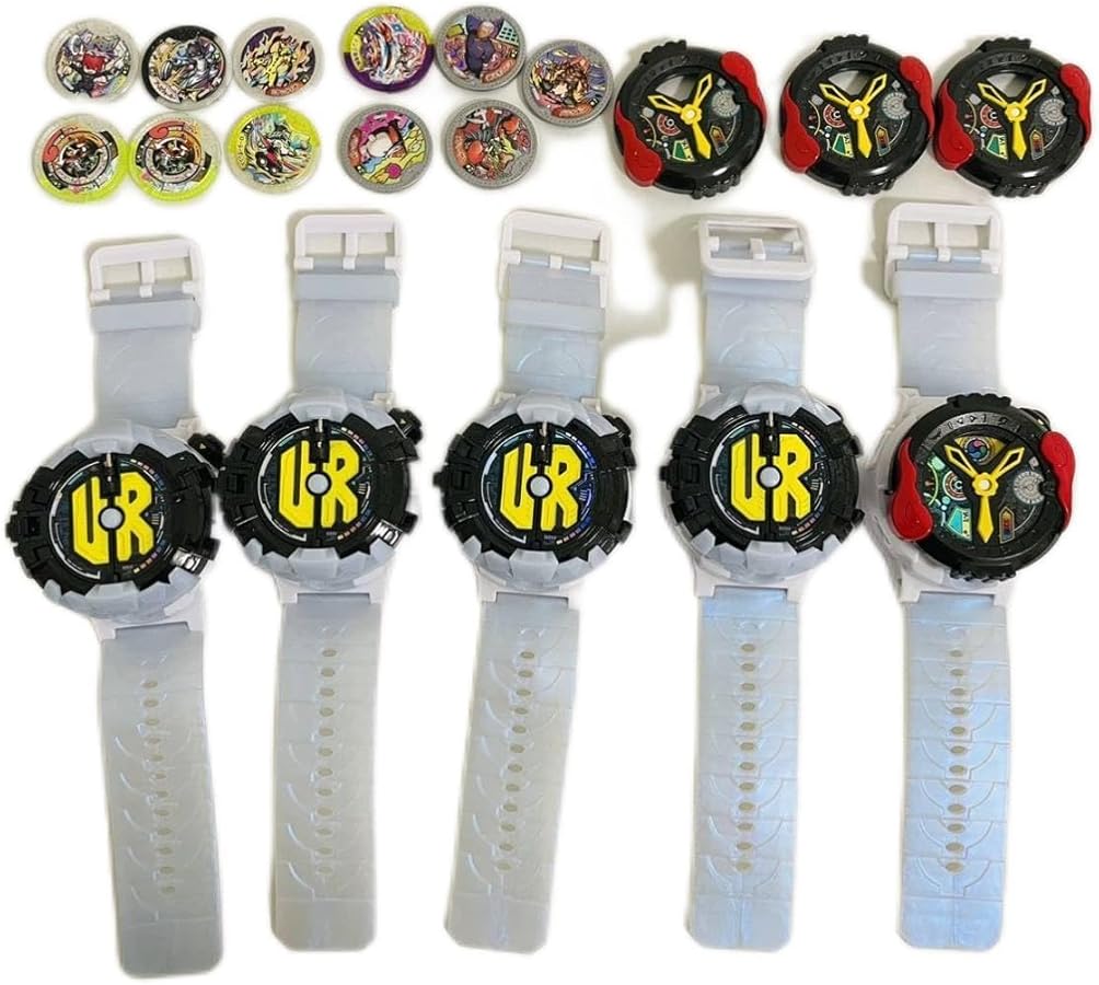 妖怪ウォッチURカスタムベゼル、妖怪メダル5枚 妖怪ウォッチURカスタム