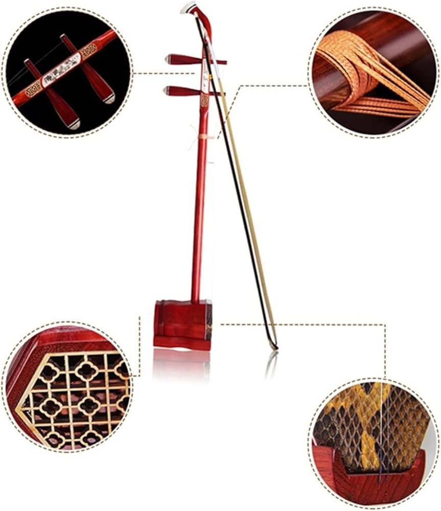 中国楽器二胡本蛇皮＊初心者用備品完備