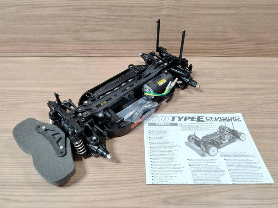 Amazon.co.jp: タミヤ TT01 タイプE 完成品 セット モーター付き