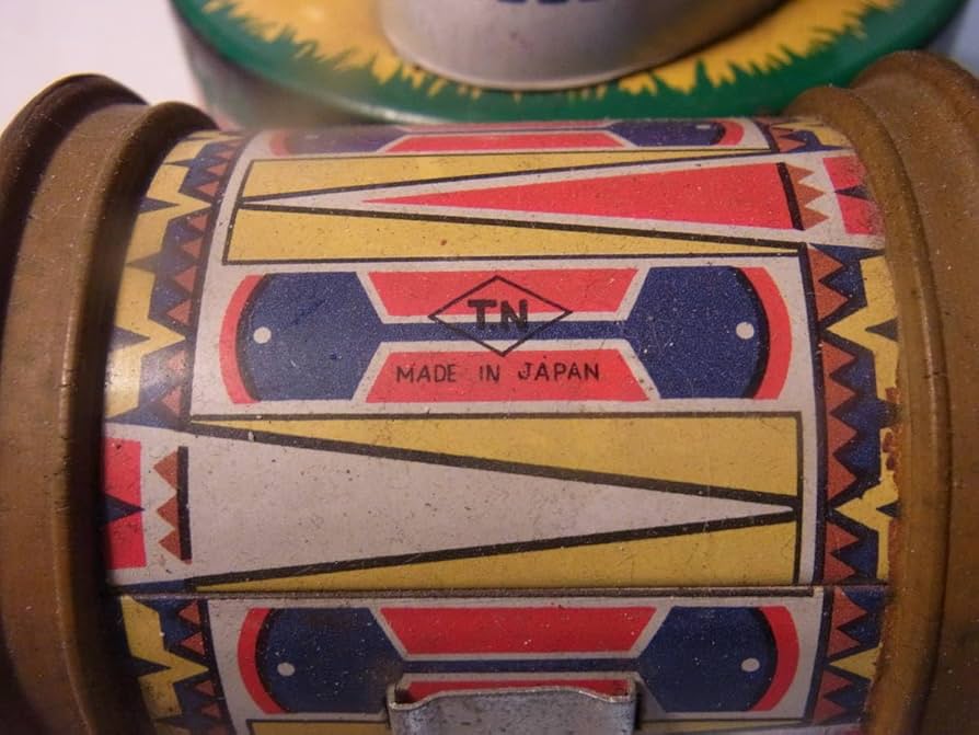 野村トーイ 1960年代 ブリキ インディアン シスコーン坊や 32cm