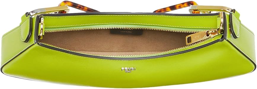 Amazon.com: FENDI O'Lock Swing Wasabi Green Calf Leather Small